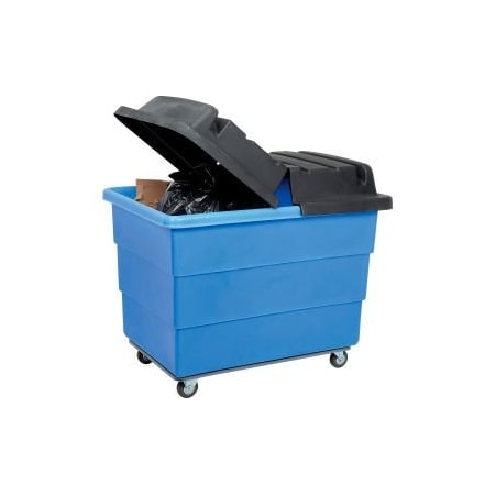 Rubbermaid Commercial Optional Dome Lid 4617 for Rubbermaid Plastic Utility Truck FG461700BLA